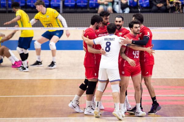 مصاف تیم ملی والیبال ایران و آمریکا با یک تغییر