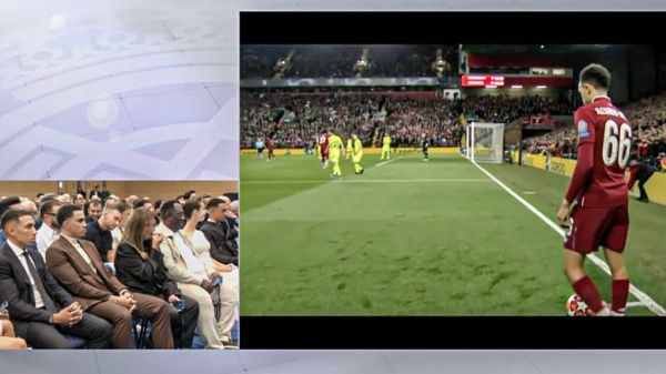 عکس؛ طعنه رئال مادرید به بارسلونا در مراسم معارفه آرنولد