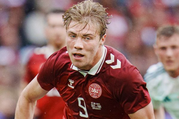  روزهای تلخ مهاجم ناکام منچستریونایتد در ترکیب دانمارک نیز ادامه پیدا کرده