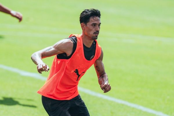 عکس؛ دو خرید جدید منچسترسیتی در تمرینات این تیم