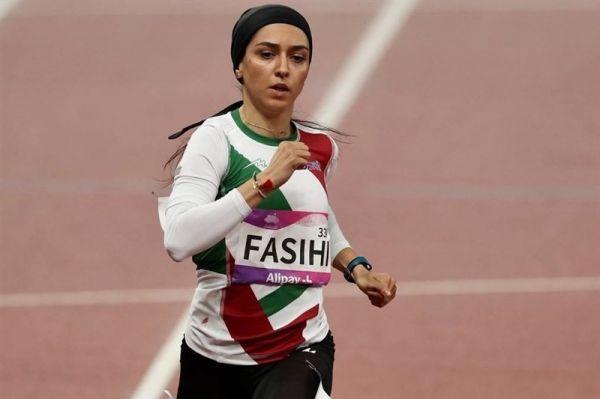  مقام چهارمی فرزانه فصیحی در مسابقات دوومیدانی سوئیس