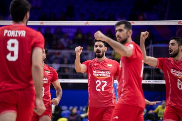 برنامه مسابقات تیم ملی والیبال ایران در هفته دوم