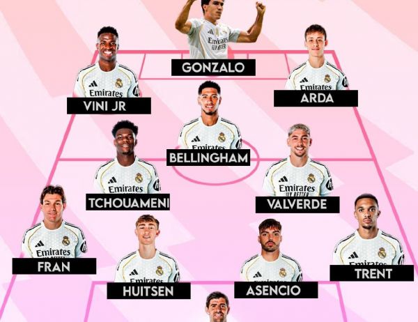  ترکیب رئال مادرید مقابل پاچوکا؛ ستاره ترکیه‌ای در ترکیب تیم ژابی آلونسو