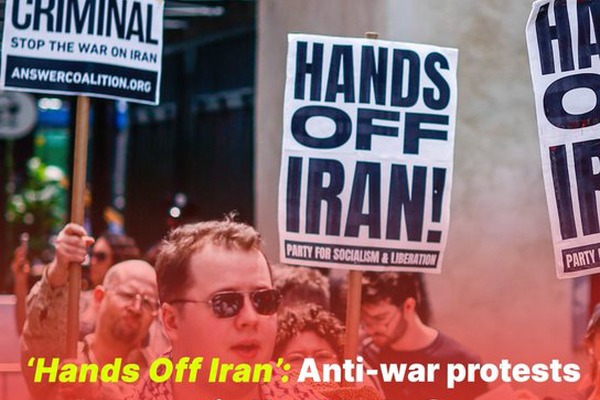  آمریکایی‌ها در حمایت از ایران به خیابانها آمدند