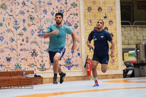 آغاز اردوی تیمهای ملی کشتی آزاد و فرنگی ایران در مازندران