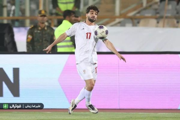 اولین بازی ملی برای ستاره تراکتور دردسر داشت