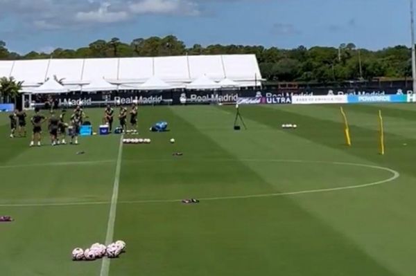  فناوری جدید ژابی آلونسو در تمرینات رئال مادرید