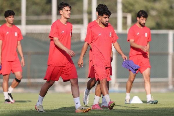 گزارش تصویری تمرین تیم امید، ۱۰ تیر ۱۴۰۴