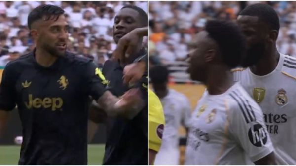  عکس؛ لحظه‌ای که وینیسیوس با ستاره یوونتوس درگیر شد