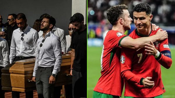 بالا گرفتن انتقادها از رونالدو به خاطر غیبت در مراسم خاکسپاری ژوتا