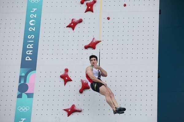 مقام پنجمی رضا علیپور در جام جهانی سنگنوردی