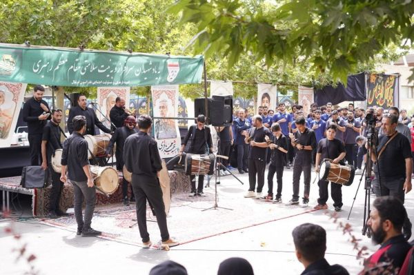 گزارش تصویری مراسم عزاداری حسینی و آیین نذرواره