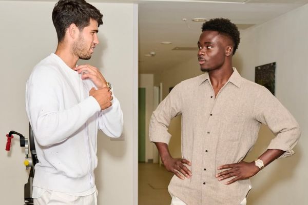  دیدار ستاره آرسنال با تنیسور جوان اسپانیایی در ویمبلدون