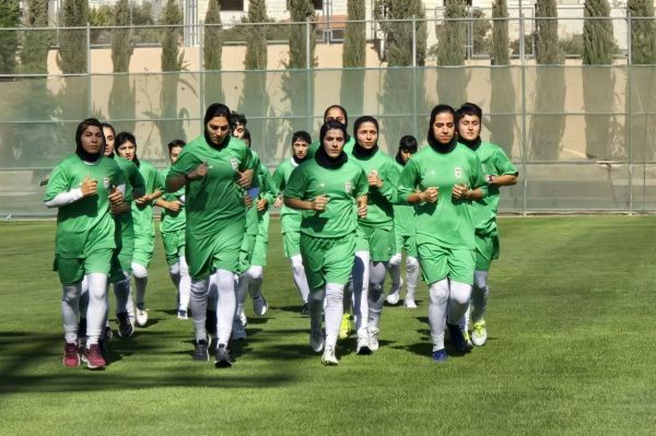 برگزاری نخستین تمرین تیم ملی فوتبال بانوان در امان