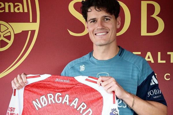  ستاره دانمارکی بعد از پیوستن به آرسنال  باورم نمی‌شود