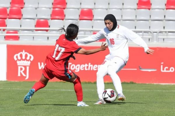  گزارش تصویری  ایران چهار - سنگاپور صفر  فوتبال بانوان
