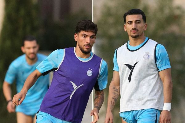  برگزاری تمرین استقلال در کمپ حجازی