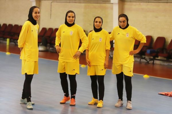 گزارش تصویری تمرین تیم ملی فوتسال بانوان