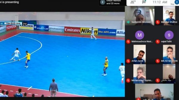  برگزاری وبینار برای داوران لیگ برتر فوتسال آقایان