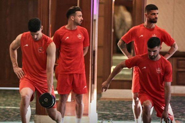  پرسپولیسی‌ها تست آمادگی جسمانی دادند؛ چربی سنجیده شد