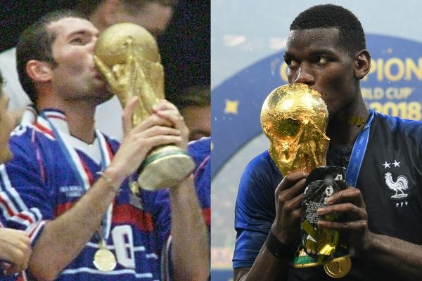  رویای کودکی پوگبا برآورده شد  حضور در کنار زین‌الدین زیدان