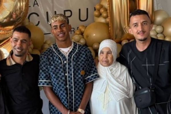 عکس؛ جشن تولد 18 سالگی لامین یامال