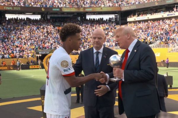 دزیره دوئه به عنوان بهترین بازیکن جوان جام جهانی باشگاهها 2025 معرفی شد