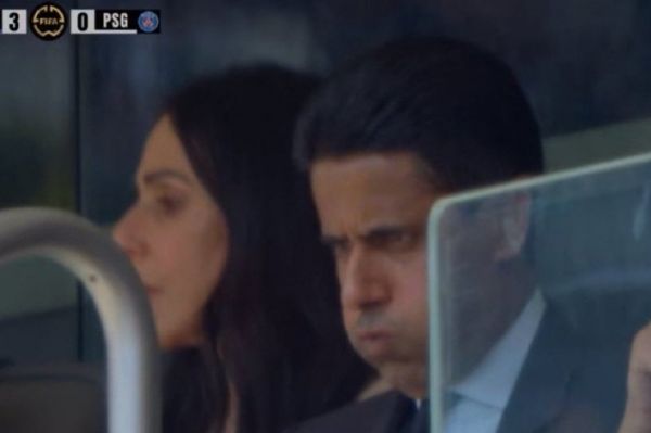  وایرال شدن چهره ناصر الخلیفی پس از گل سوم چلسی  عکس