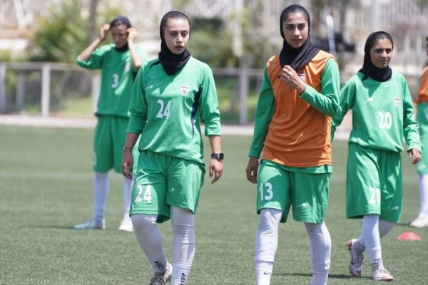  گزارش تصویری  تمرین تیم ملی فوتبال جوانان بانوان