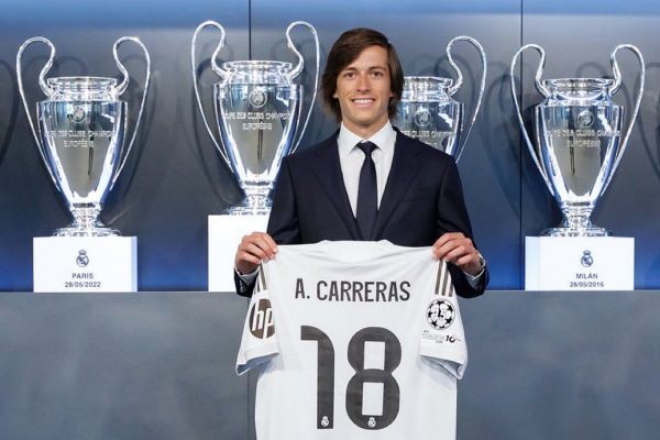  تصاویر معارفه کارراس در رئال مادرید و مصاحبه کامل مدافع اسپانیایی