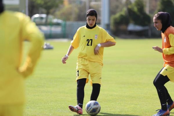  گزارش تصویری  تمرین تیم ملی فوتبال زیر ۲۰ سال بانوان