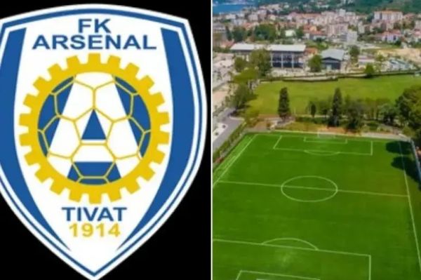 محرومیت 10 ساله برای تیم آرسنال مونتهنگرو