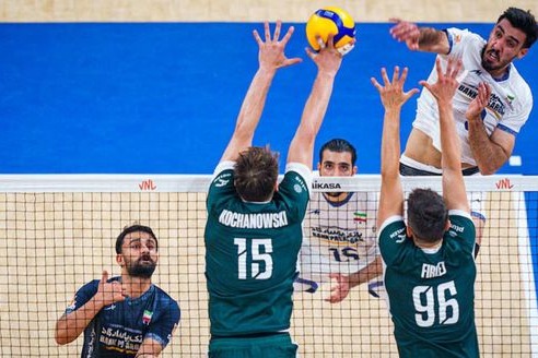 والیبال ایران یک قدم برای شکست تیم اول جهان کم آورد