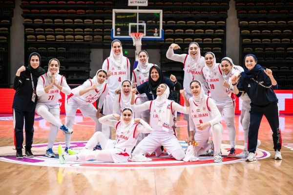  برتری آماری زنان بسکتبال ایران در کاپ آسیا