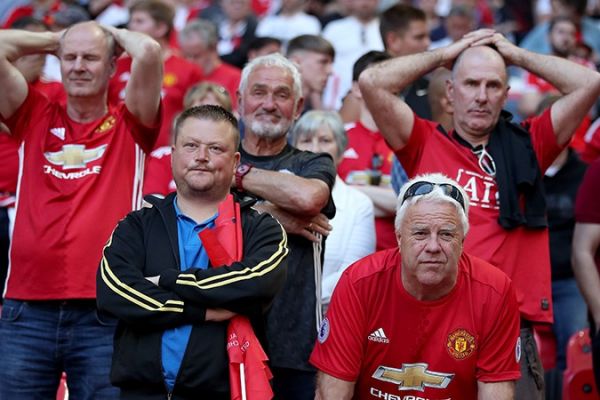 منچستریونایتد دارای بیشترین هوادار بازداشت شده در فصل گذشته