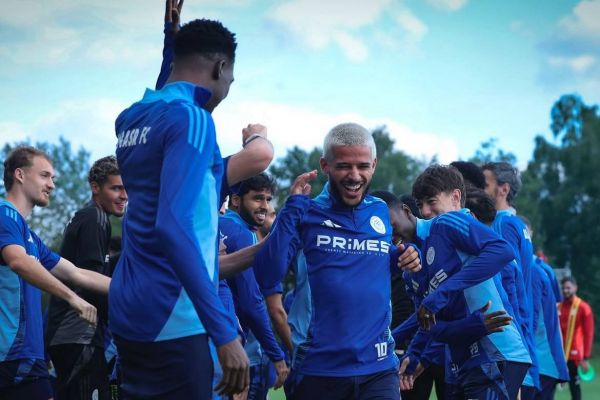  اولین تمرین قایدی با النصر؛ بالاخره آبی‌پوش شد   عکس