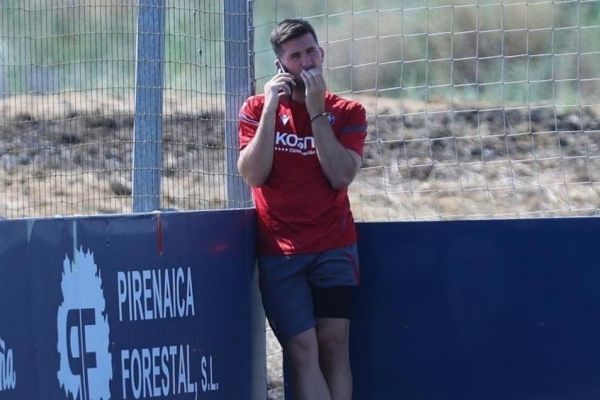  مدافع راستی که در تمرین تیمش با مادریدی‌ها تماس گرفت