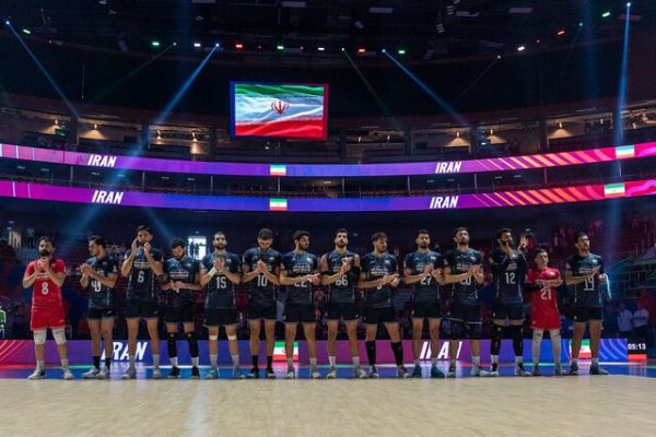 اعلام اسامی ۱۴ والیبالیست ایران مقابل فرانسه