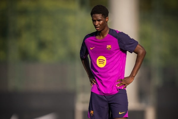 مصدومیت شدید استعداد بارسلونا در تمرینات