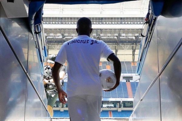  هفت سال از انتقال وینیسیوس به رئال مادرید گذشت