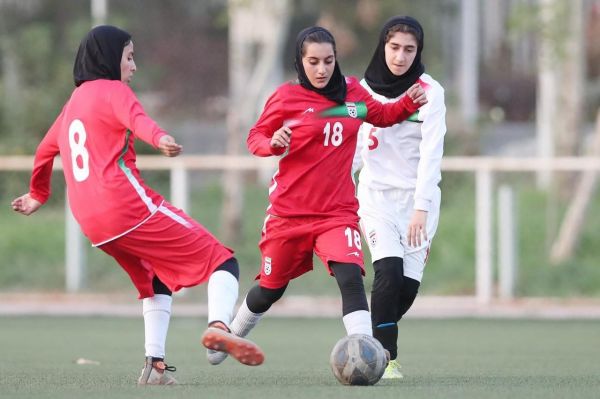  گزارش تصویری  بازی درون تیمی ملی‌پوشان زیر ۱۵ سال دختران