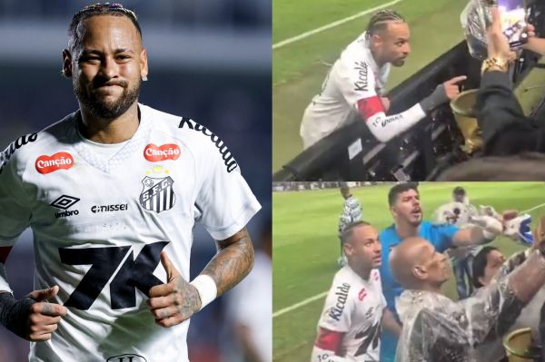  درگیری نیمار با هواداران خودی پس از ادامه اوضاع وخیم سانتوس