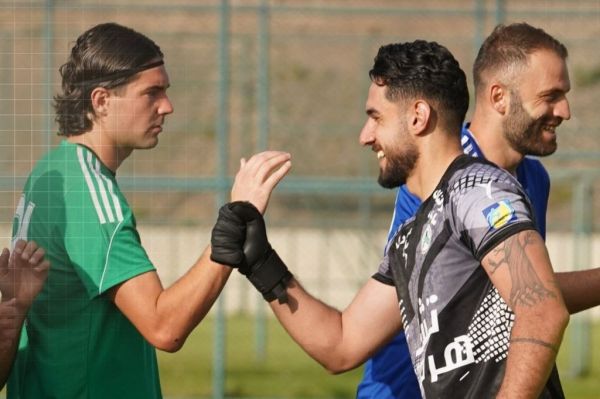  گزارش تصویری  ارزروم صفر - ذوب‌آهن صفر  دیدار دوستانه