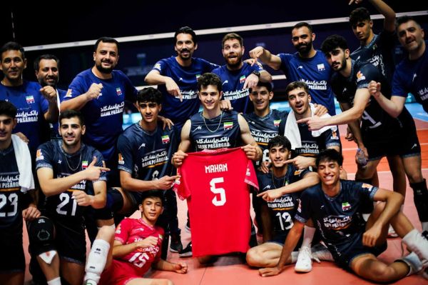 والیبال نوجوانان جهان؛ پیروزی ایران برابر تونس