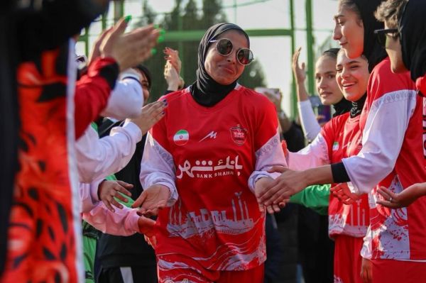  بهترین گلزن زنان پرسپولیس  شادی رضایی بین بازیکنان فرق نمی‌گذاشت