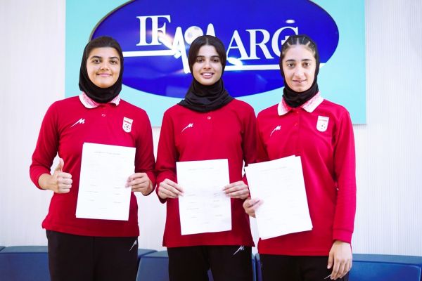 انجام تست پزشکی تیم ملی دختران زیر ۲۰ سال در ایفمارک