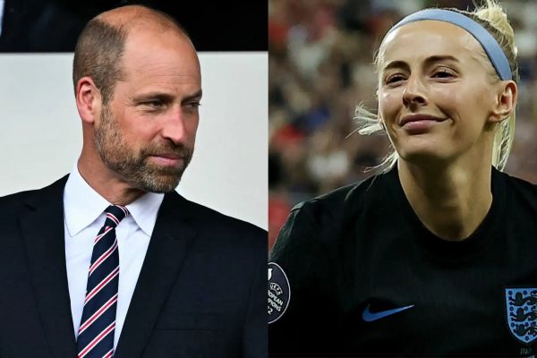  حمایت شاهزاده ویلیام از تیم ملی زنان انگلیس