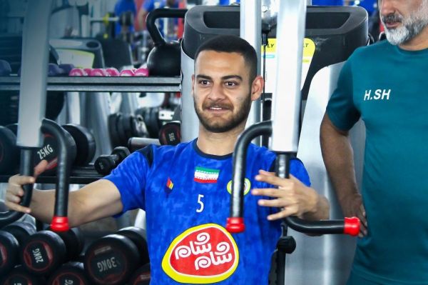  گزارش تصویری  تمرین بدنسازی فجر سپاسی