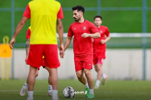  آخرین تمرین سرخپوشان در اردوی ترکیه