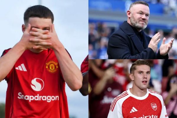  تقلید شادی گل ستاره آرسنال توسط پسر اسطوره منچستریونایتد